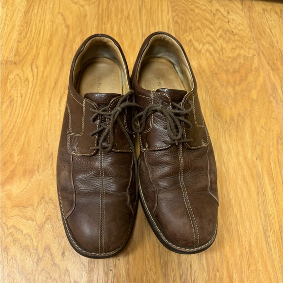 Johnston and Murphy Brown Dress Shoes - Picture 1 of 7